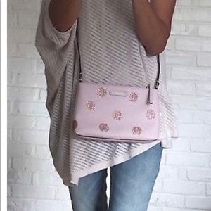 KATE SPADE pink polka dot bag